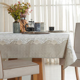 Toalha de Mesa Impermeável Facile Quadrada 4 Lugares Harmonia